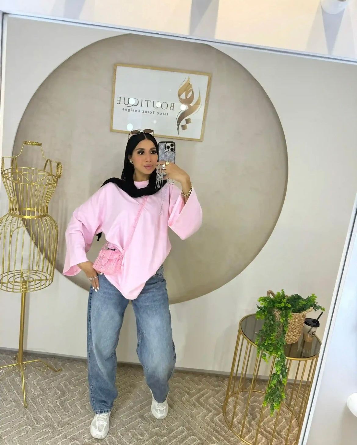 T-shirt manche longue 100% Coton