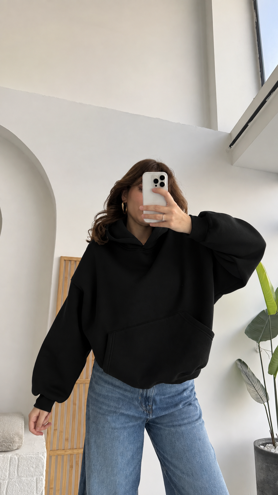 Hoodie Oversize 100% Coton