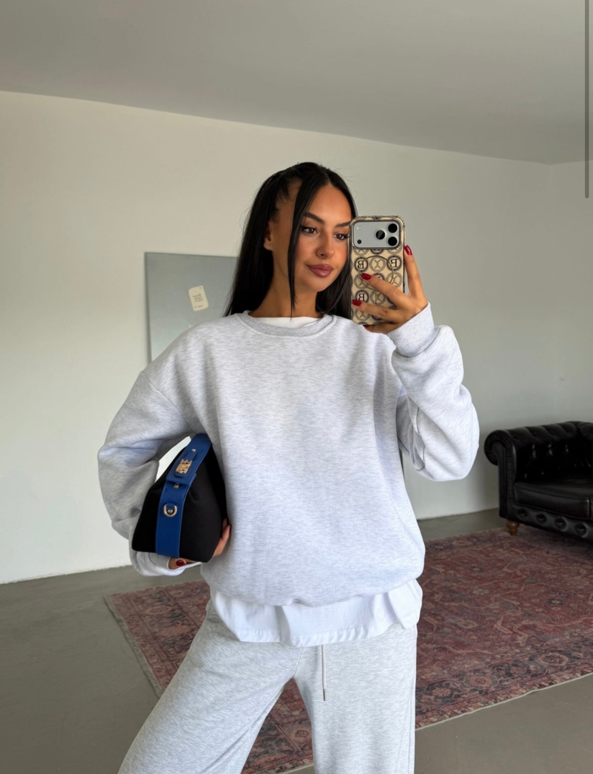 Sweatshirt Oversize 100% Coton