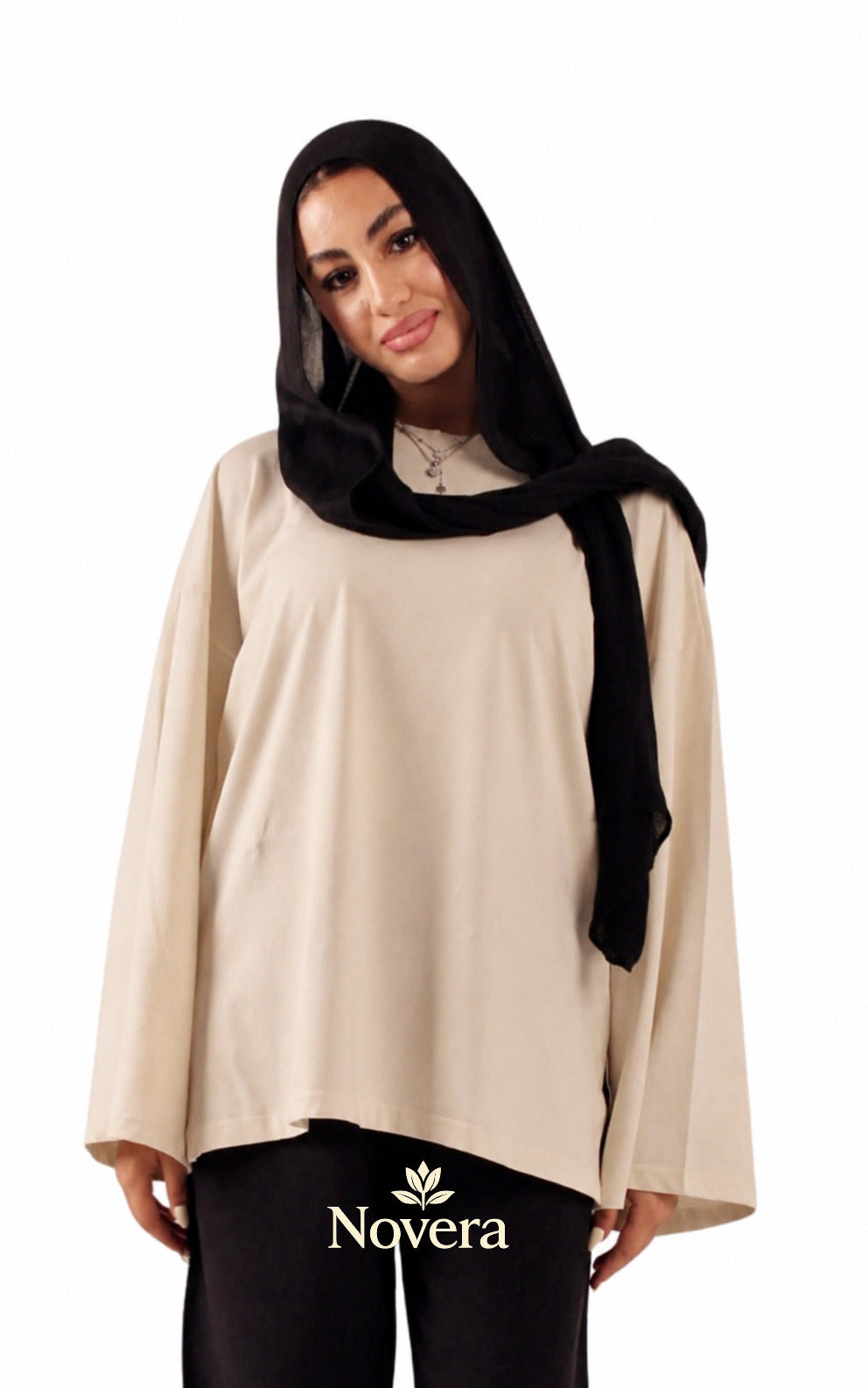 T-shirt manche longue 100% Coton