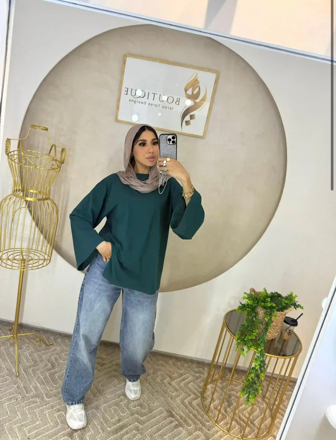 T-shirt manche longue 100% Coton