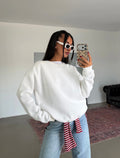 Sweatshirt Oversize 100% Coton