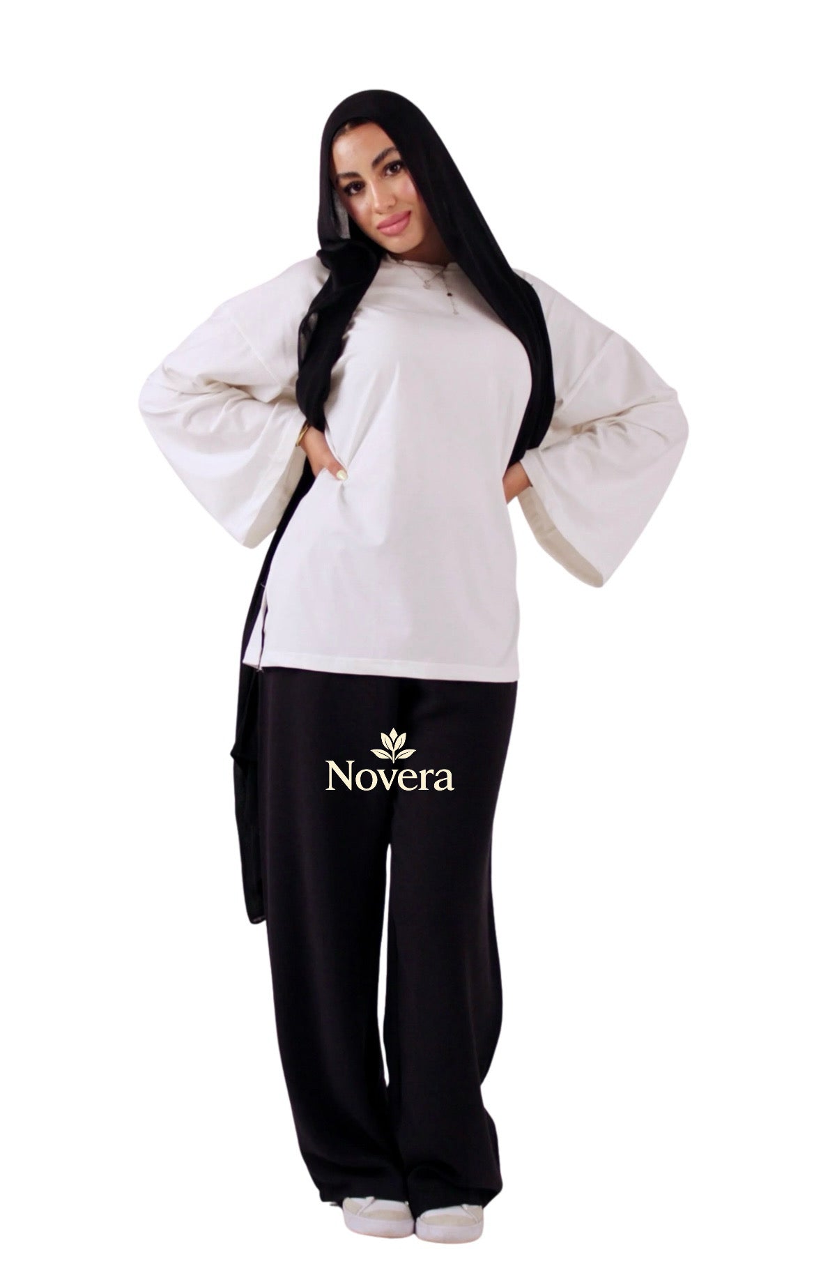 T-shirt manche longue 100% Coton