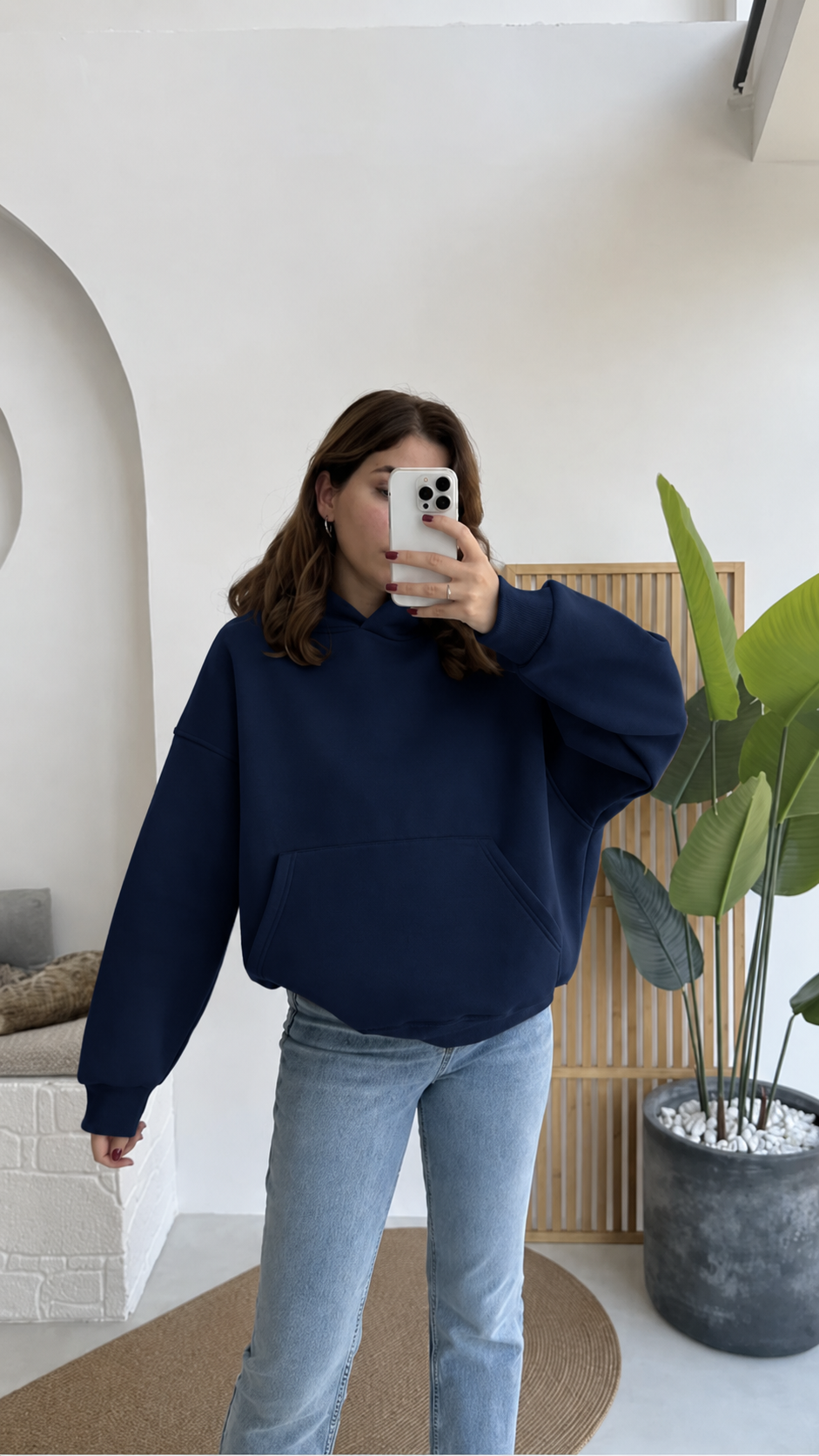 Hoodie Oversize 100% Coton