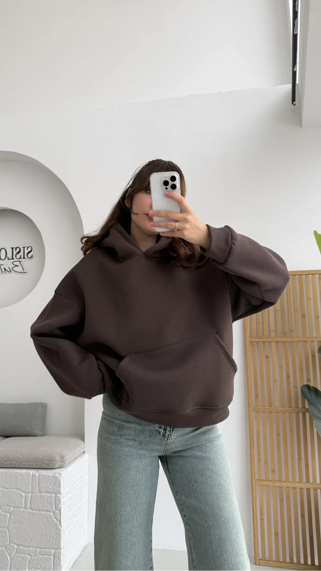 Hoodie Oversize 100% Coton
