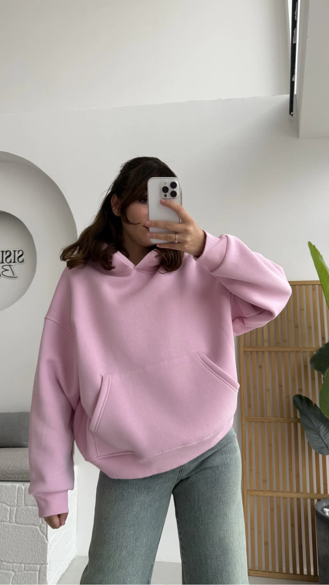 Hoodie Oversize 100% Coton
