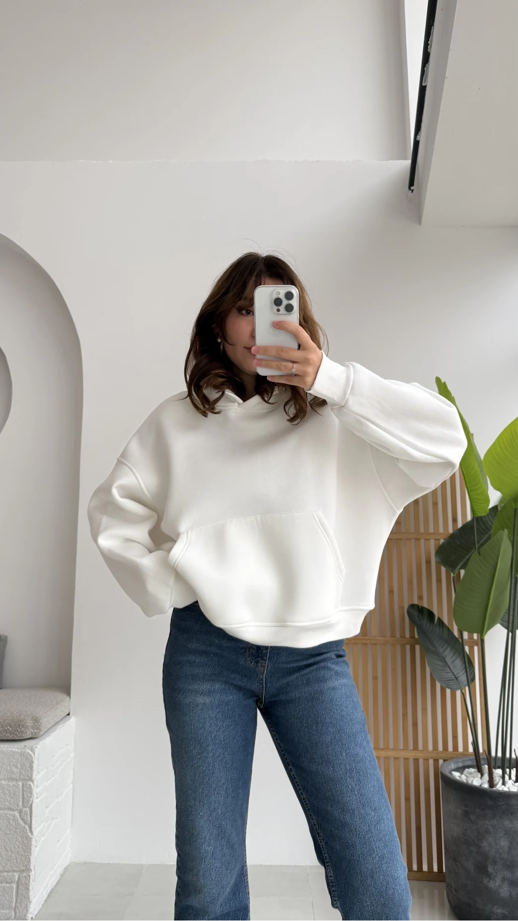 Hoodie Oversize 100% Coton