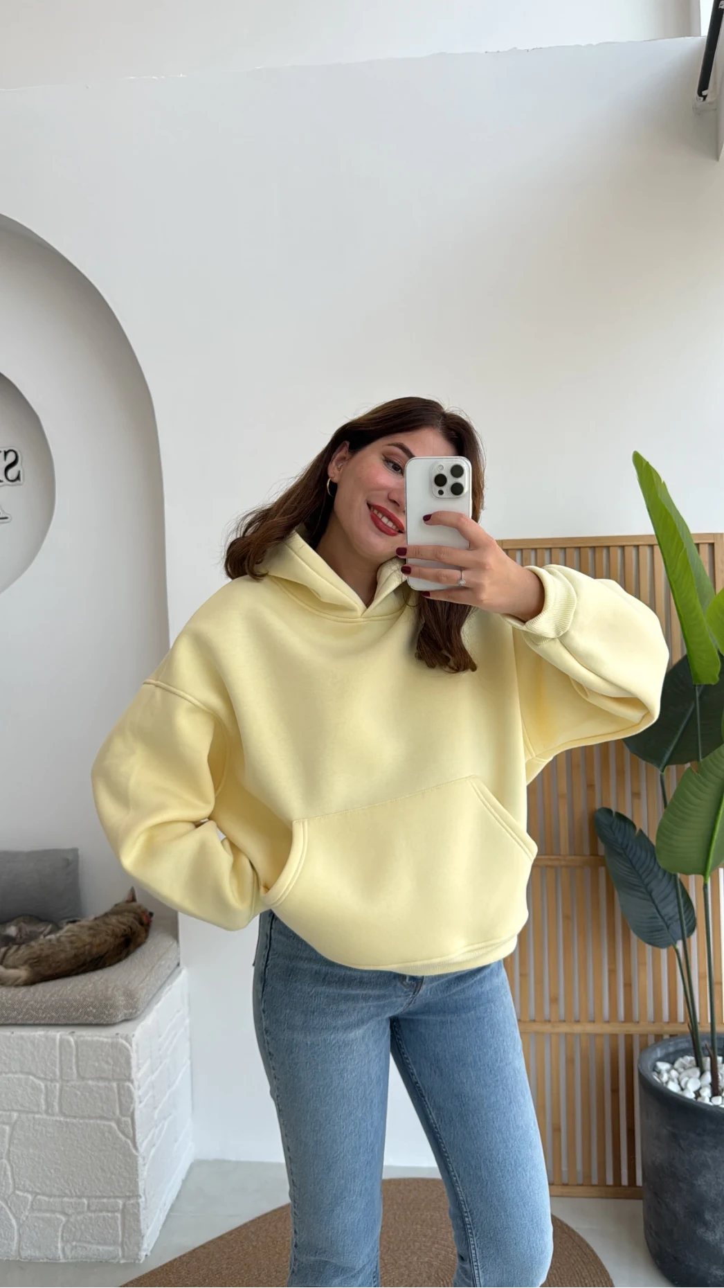 Hoodie Oversize 100% Coton